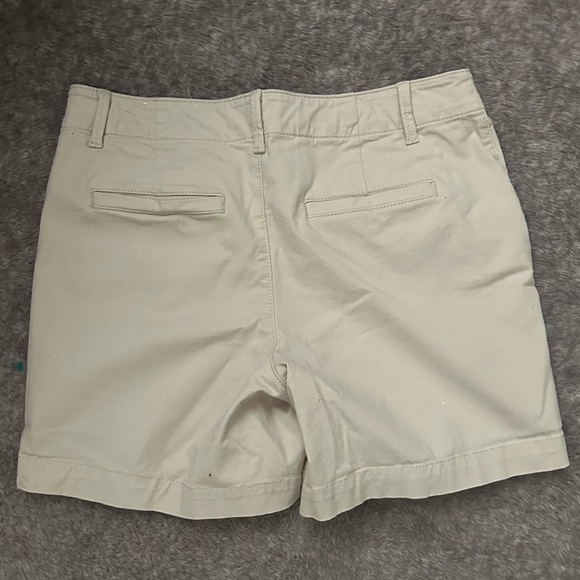 LOFT The Washed Twill Women's Tan Shorts Size 4 - Picture 4 of 4